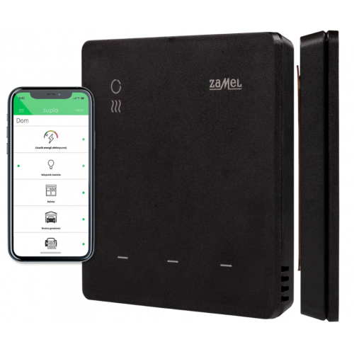 Regulator temperatury Wi-Fi sterownik ogrzewania podłogowego 230V ZAMEL - czujnik_czarny[1].png